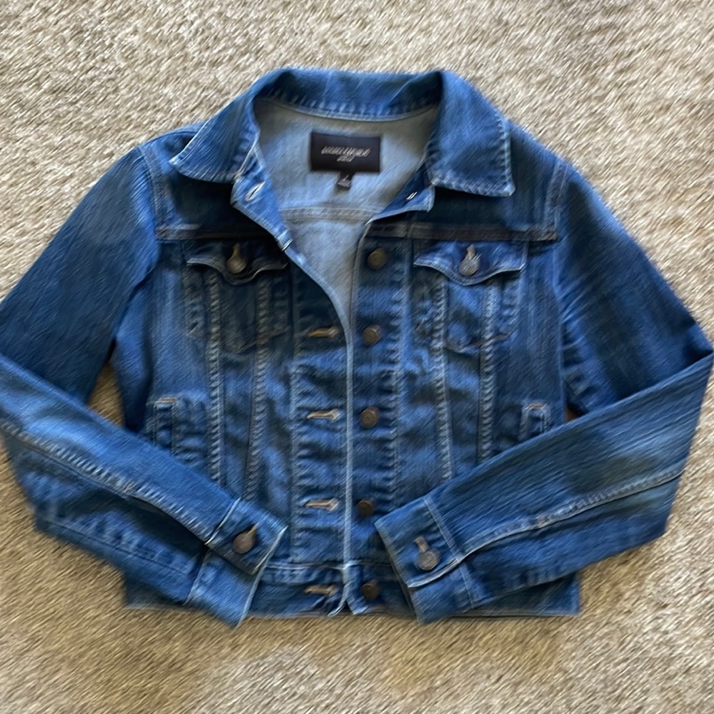 Banana Republic Denim Jean Jacket Size Small EUC